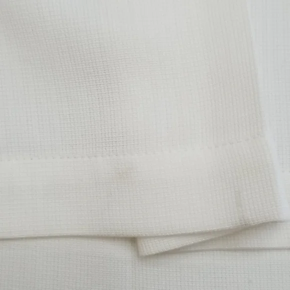 Eileen Fisher Wide Leg White Pleated Trouser Pants Medium - Picture 8 of 8